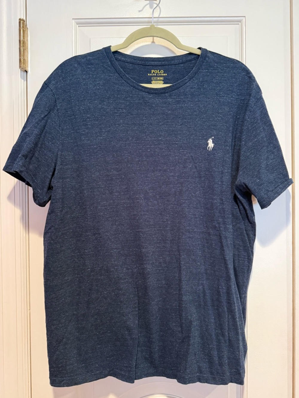 Polo by Ralph Lauren Navy Heather Crewneck T-Shirt